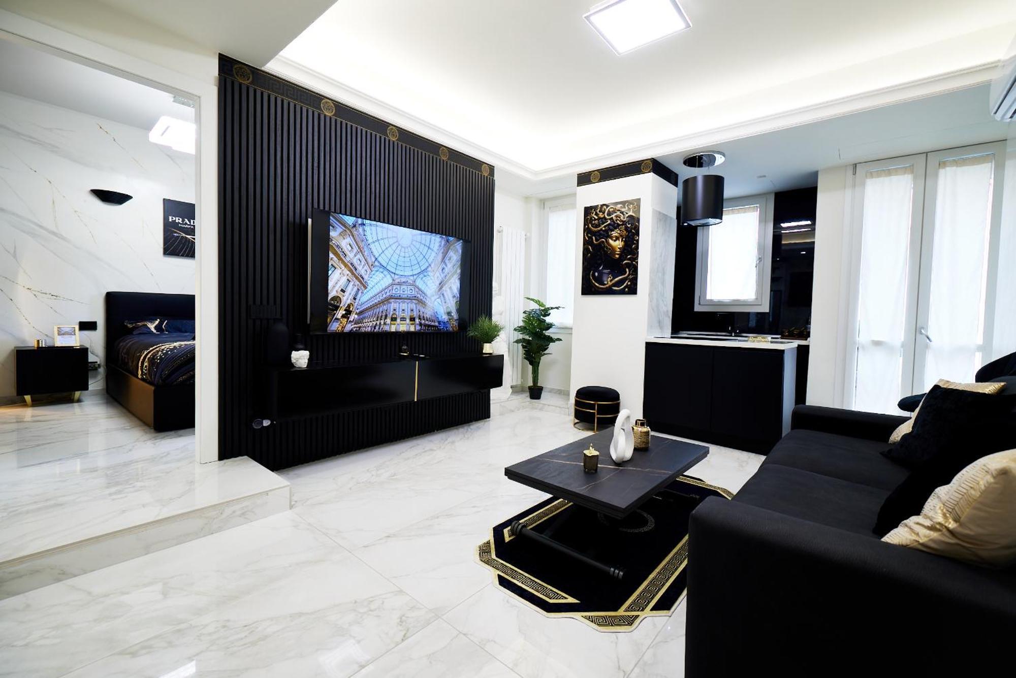 Italian Fashion Suite - Luxurious Marble City Center Милан Экстерьер фото
